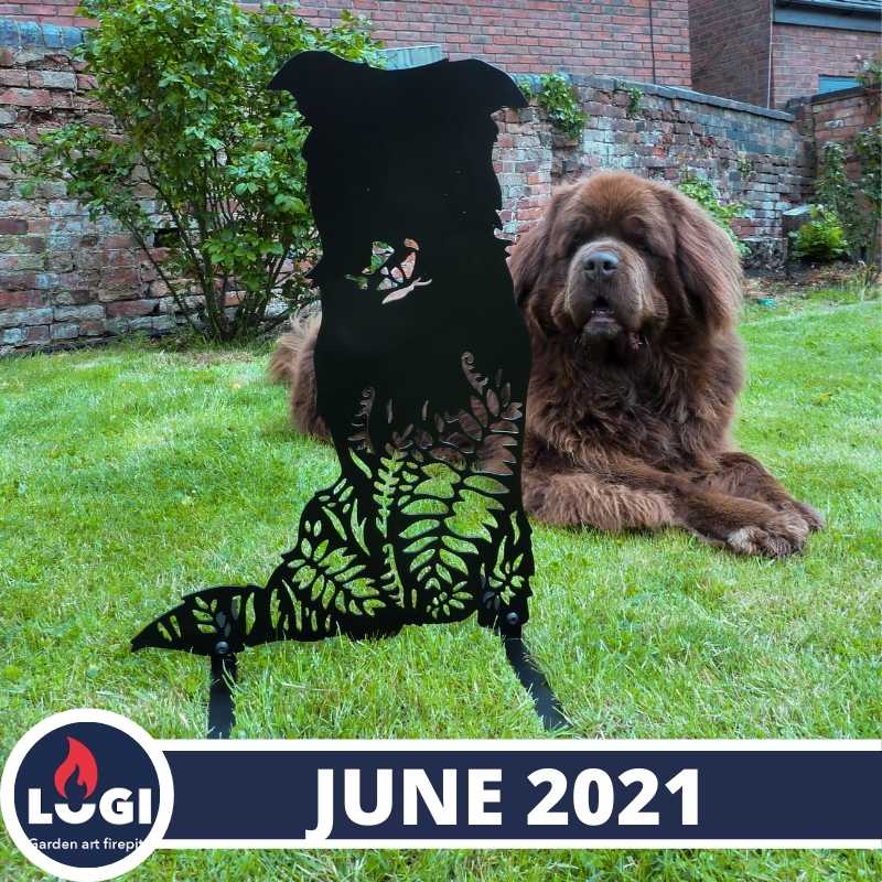 DOGS AND CATS METAL GARDEN ART COLLECTION