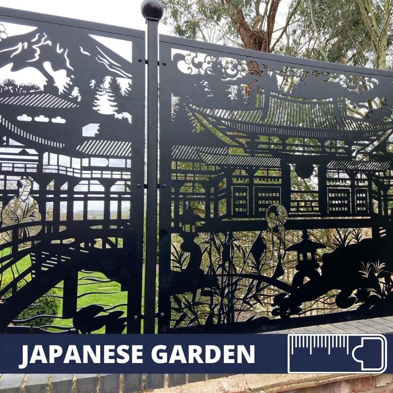 Bespoke Product Japanese Garden Fence Panels