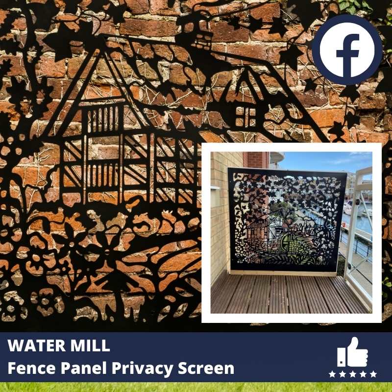 Water Mill Fencing Privacy Screen
