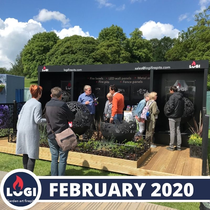 LOGI AT RHS FLOWER SHOWS AND BBC GARDEN LIVE - logifirepits