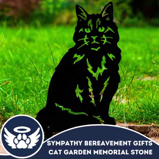 Hopkell Pet Memorial Stone - Cat Grave Marker, Sympathy Gift For Loss Of A Pet - View #3