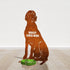 Weimaraner Vizsla Pointer Great Dane Sculpture Dog Lover Owner Gift Garden Ornament