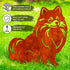 Pomeranian Metal Statue Garden Ornament Home Decoration Gift for Dog Owner