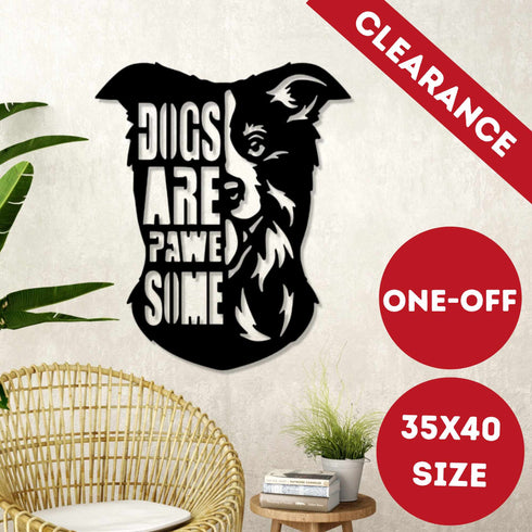 BORDER COLLIE Wall Art Hanging Sign