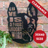 FRENCH BULLDOG BOSTON TERRIER Wall Art Hanging Sign