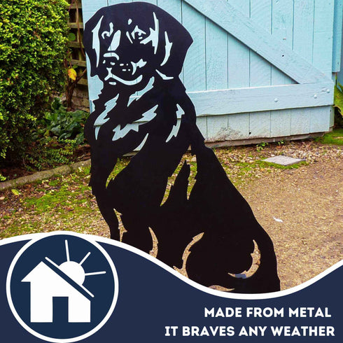 Golden Retriever Dog Loss Garden Ornament Memorial Personalised