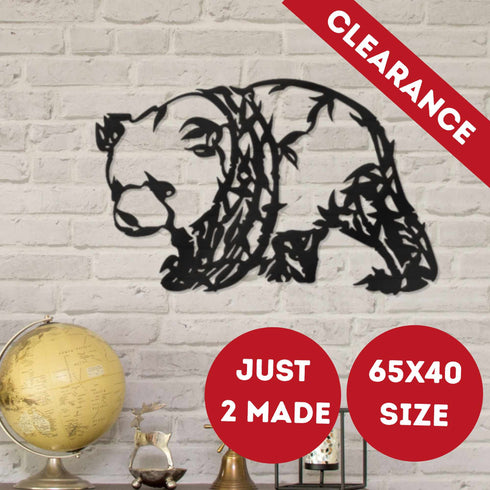 PANDA Wall Art Hanging Sign