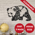PANDA Wall Art Hanging Sign