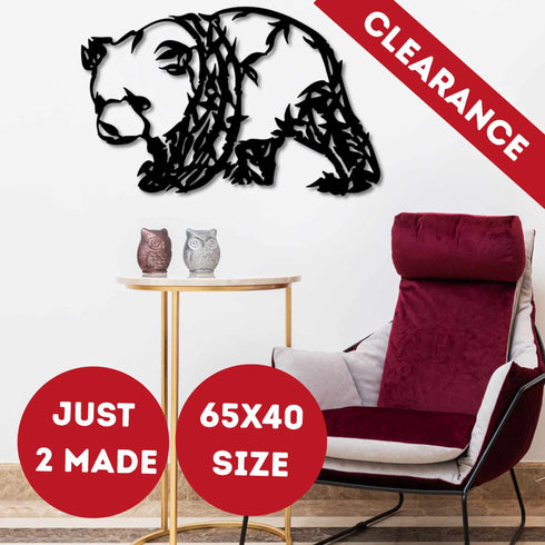 PANDA Wall Art Hanging Sign