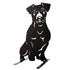 Jack Russell Terrier Metal Statue Dog Garden Ornament Home Decoration Gift