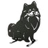Pomeranian Metal Statue Garden Ornament Home Decoration Gift for Dog Owner