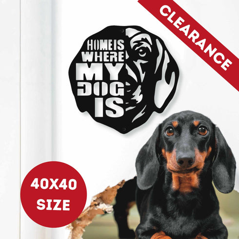 DACHSHUND Wall Art Hanging Sign