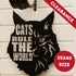 MAINE COON Cat Wall Art Hanging Sign
