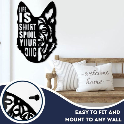 GERMAN SHEPHERD Wall Art Hanging Sign