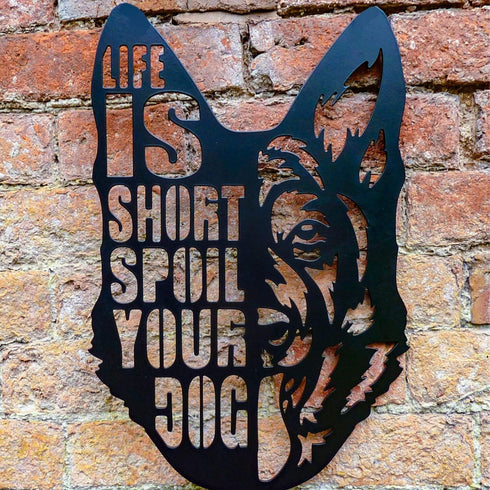GERMAN SHEPHERD Wall Art Hanging Sign