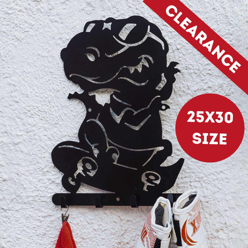 Dinosaur Boys Bedroom Wall Hooks Hanger Jurassic Park Coat Robe Holder