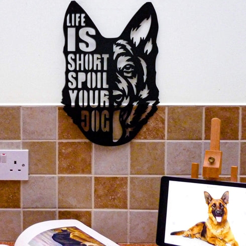 GERMAN SHEPHERD Wall Art Hanging Sign
