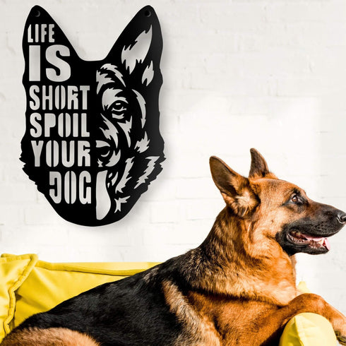 GERMAN SHEPHERD Wall Art Hanging Sign