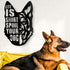 GERMAN SHEPHERD Wall Art Hanging Sign