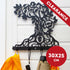 Tree of Life Wall Hooks Hanger Coat Keys Holder Housewarming Gift