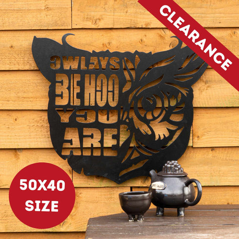 OWL Wall Art Hanging Sign