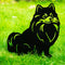 Pomeranian Metal Statue Garden Ornament Home Decoration Gift for Dog Owner