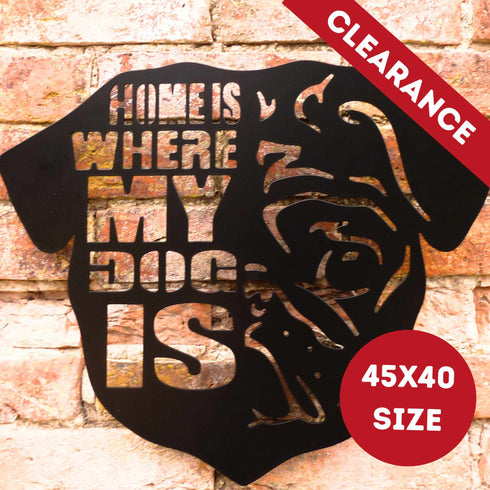 PUG Wall Art Hanging Sign