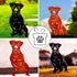 Jack Russell Terrier Metal Statue Dog Garden Ornament Home Decoration Gift