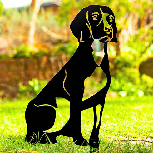 Beagle Sculpture Dog Lover Owner Gift Garden Ornament