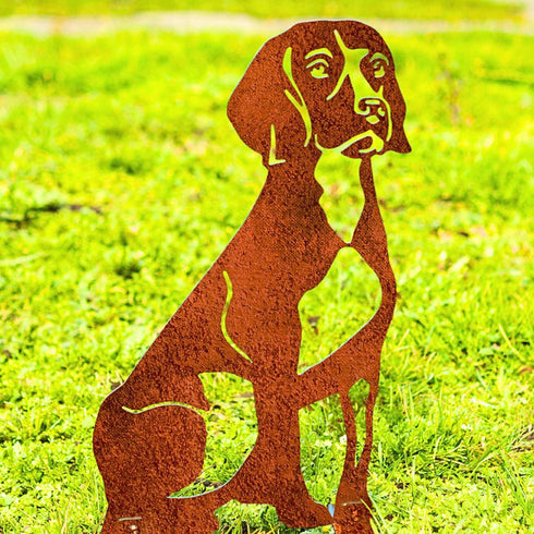 Beagle Sculpture Dog Lover Owner Gift Garden Ornament
