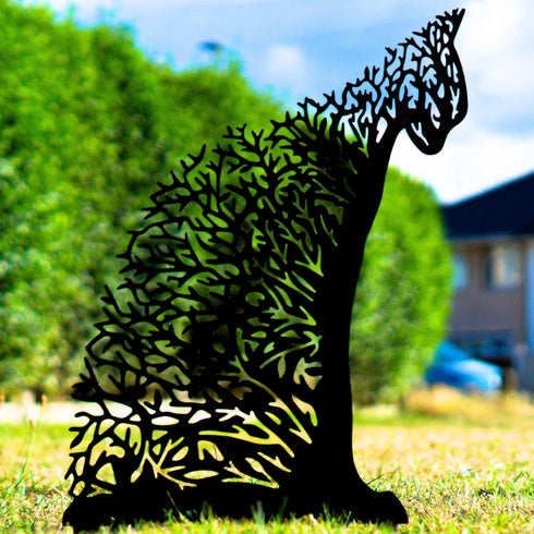 Cat Statue Garden Ornament Cat Owner Lover Gift