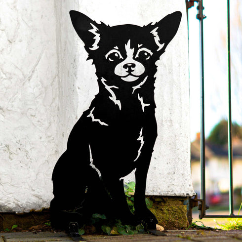 Chihuahua Dog Loss Garden Ornament Memorial