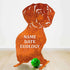 Dachshund Dog Loss Garden Ornament Memorial Personalised Statue