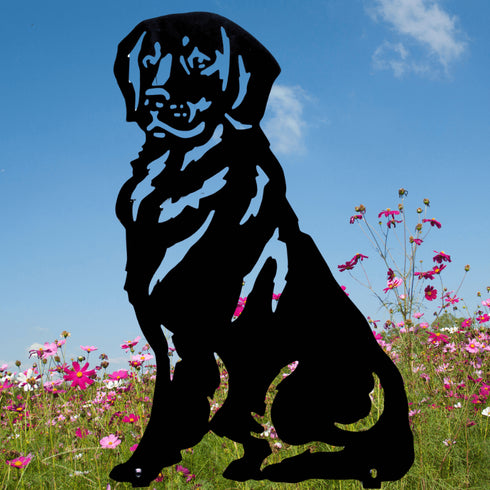 Golden Retriever Dog Loss Garden Ornament Memorial Personalised