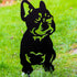 French Bulldog Dog Loss Garden Ornament Memorial Personalised