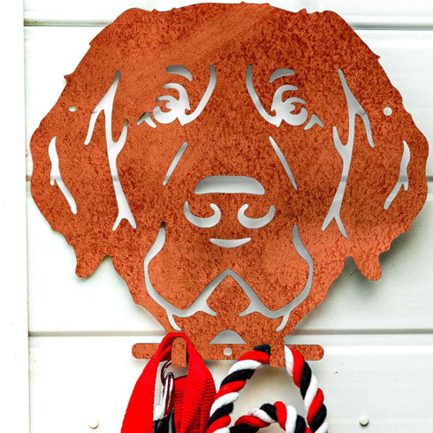 Golden Retriever Dog Lead Hook Holder Hanger Dog Owner Gift