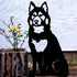 Husky Malamute Sculpture Dog Lover Owner Gift Garden Ornament