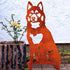 Husky Malamute Sculpture Dog Lover Owner Gift Garden Ornament