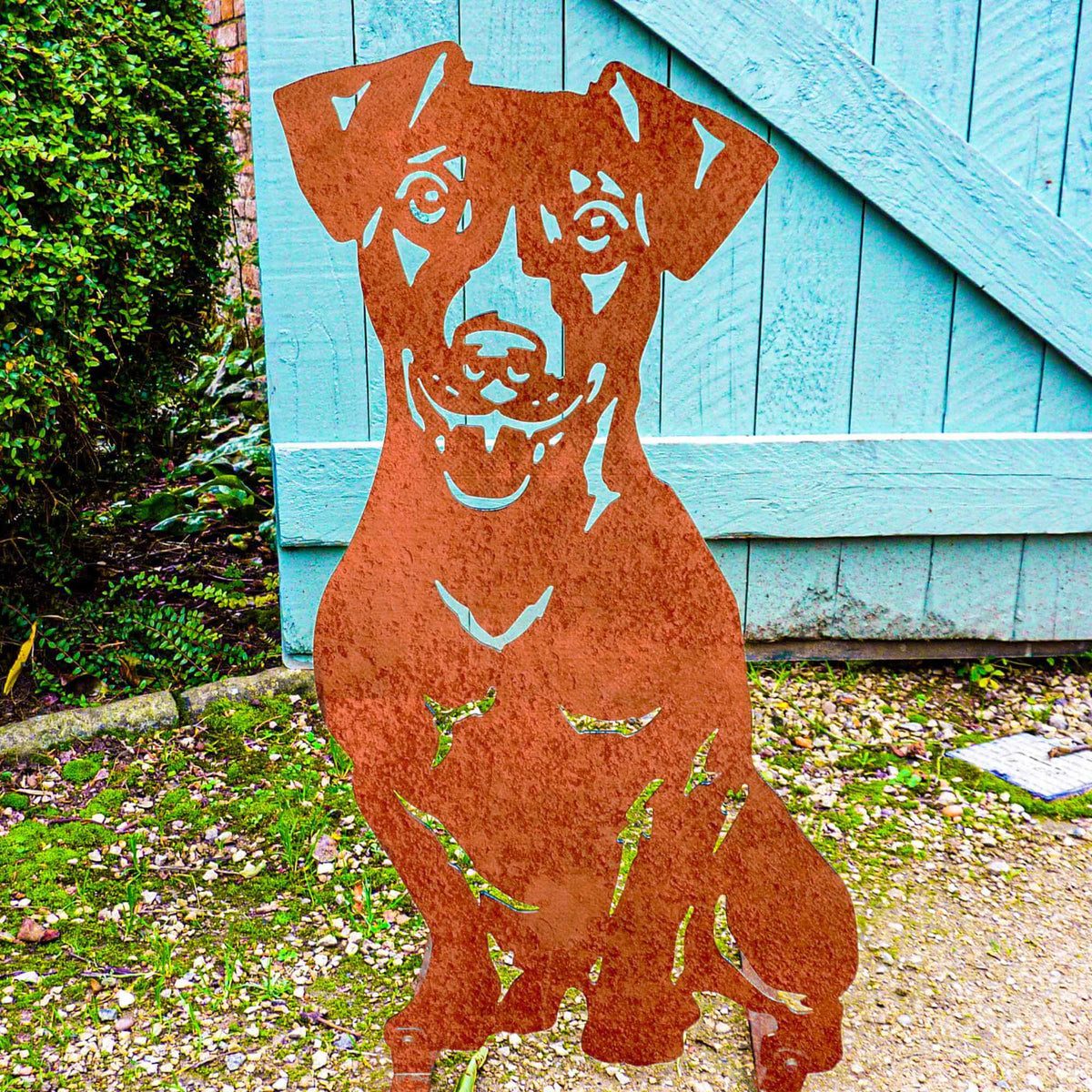 Jack Russell Terrier on sale Metal Dog Silhouette