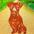 Jack Russell Terrier Sculpture Dog Lover Owner Gift Garden Ornament