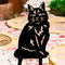 Cat Maine Coon Statue Garden Home Ornament Owner Lover Gifts