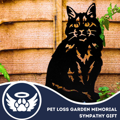 Cat Loss Garden Ornament Memorial Personalised Statue