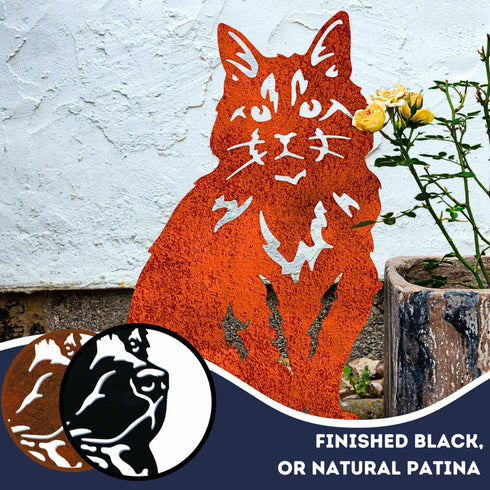 Cat Loss Garden Ornament Memorial Personalised Statue