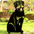 Rottweiler Sculpture Dog Lover Owner Gift Garden Ornament