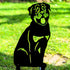 Rottweiler Dog Loss Garden Ornament Memorial Personalised Statue