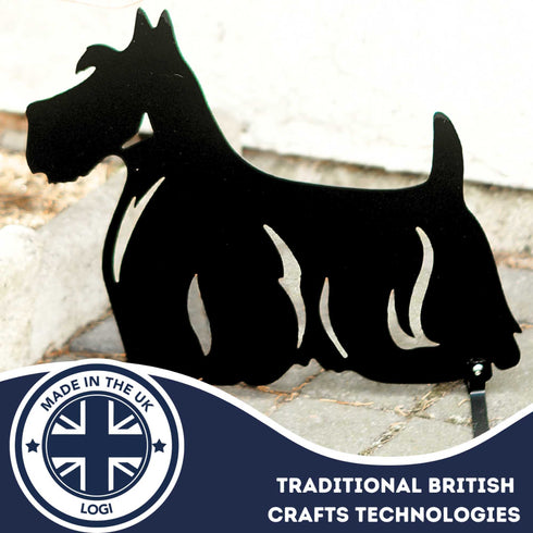 Scottish Terrier Dog Loss Garden Ornament Memorial Personalised Statue
