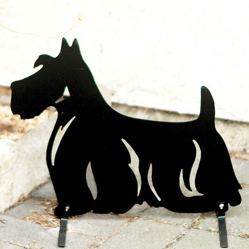 Scottish Terrier Dog Loss Garden Ornament Memorial Personalised Statue