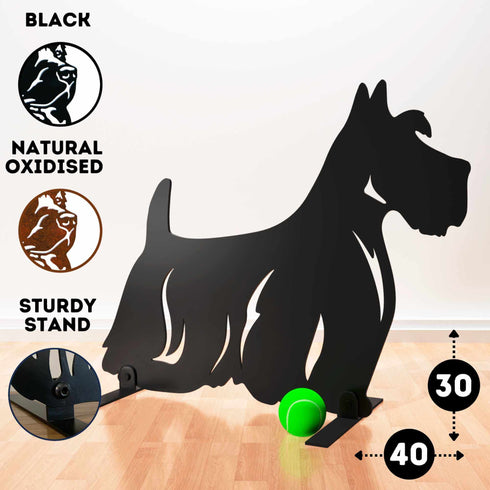 Scottish Terrier Dog Loss Garden Ornament Memorial Personalised Statue