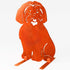 Shih Tzu Metal Statue Garden Ornament Home Decoration Gift for Dog Owner