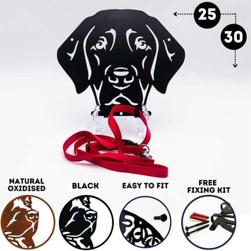 Vizsla Dog Lead Hook Holder Leash Hanger Accessories Wall Lover Owner Gift